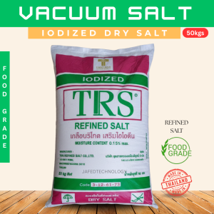 TRS Vacuum Dry Salt Iodized Salt 50kgs from Thailand