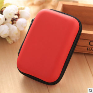 Túi Đựng Tai Nghe Di Động Mini Ví Đựng Tiền Xu Hộp Đựng Cáp USB Tai Nghe Túi Đựng Ví Túi Đựng Phụ Kiện Tai Nghe EVA