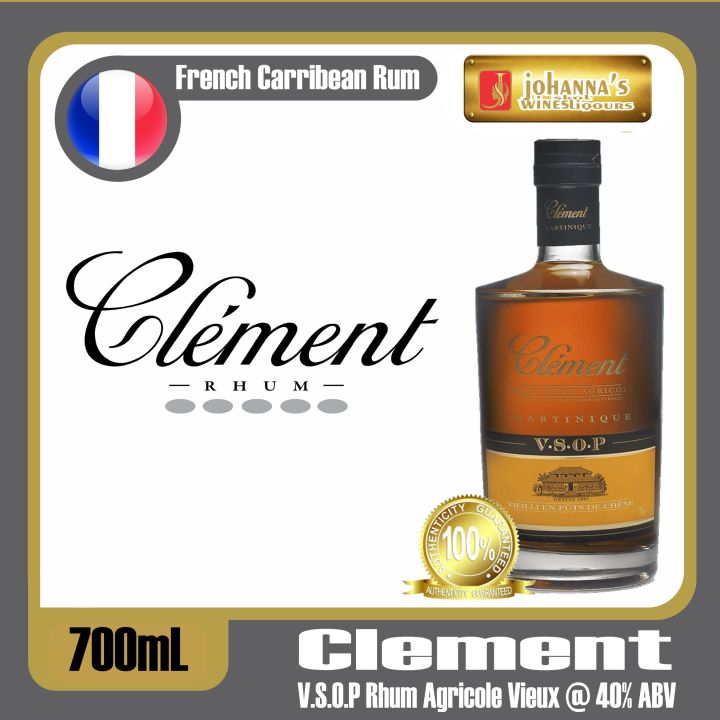 Clement VSOP Rhum Agricole Vieux Rum 700mL | Lazada PH