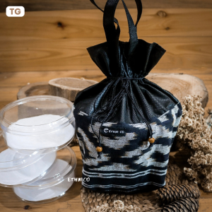 Tas Serut Tenun Goodie Bag Toples Kue