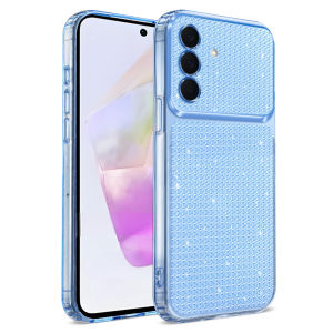 New Luxury Popular Glitter Bling Transparent Case For Samsung Galaxy S26 S25 S24 S23 S22 S20 S21 FE S26FE S25FE S24FE 5G Phone Shell Shockproof TPU Cover