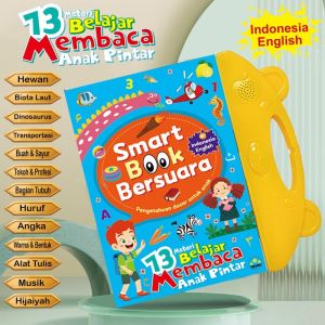 Smart Book Bersuara Indonesia Inggris Mainan Anak Buku Edukasi Belajar