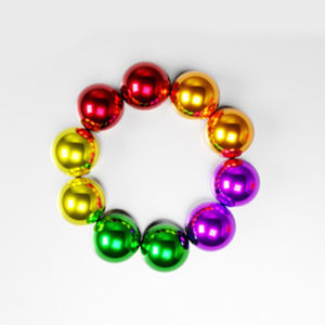 ✨SG STOCK✨ Magnet Beads Cube 216pcs Magnetic Balls Building Toy Stress Relief Fidget Puzzle Colorful Gift DIY Set