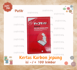 Kertas Karbon Jahit Jepang Untuk Pola Jahit/ Kertas Carbon Jepang 1 Pack Isi 100