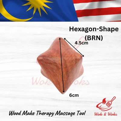 Wood Made Therapy Massage Tool / Alat Urut Terapi Buatan Kayu