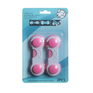 Baby Kids Drill Free Furniture Cabinet Cupboard Drawer Fridge Safety Lock 3M Adhesives Cabinet Latches