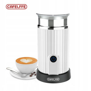 Cafelffe ไฟฟ้าน้ำนมฟอง Foaming Foamer เครื่องผสมกาแฟเครื่องทำโฟมนมพร้อม 3 วิสก์