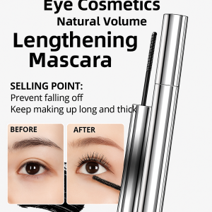 Sweatproof Long Lasting Volume Lengthening Mascara Natural Volume Dark Beautiful AntiMakeup Mascara