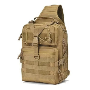 20L-25L Tactical Sling Backpack Versatile Chest Bag Waterproof EDC Rucksack Bag for Outdoor Hiking Camping