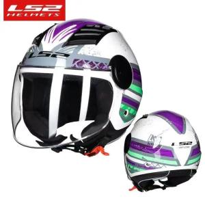 LS2 OF562 Airflow Motorcycle Helmet 3/4 Open Face Summer Jet Scooter Half Face Motorbike Helm Capacete Casco LS2  Vespa Helmets