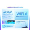 TP-Link Onemesh Archer AX23 - AX1800 Dual-Band Wi-Fi 6 Gigabit Wireless Wifi AX Router For UniFi/Maxis/Time Fiber  (Onemesh Solution with RE605X). 