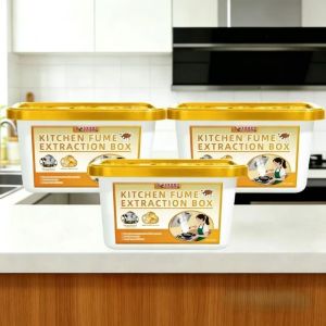 【SG】Super Powerful Anti-Volatile Oil Indoor Kitchen Magic Box - Automatic and Long-lasting Oil Absorption and Removal Device Suitable for Kitchens Hotpot Rooms and Back Stoves