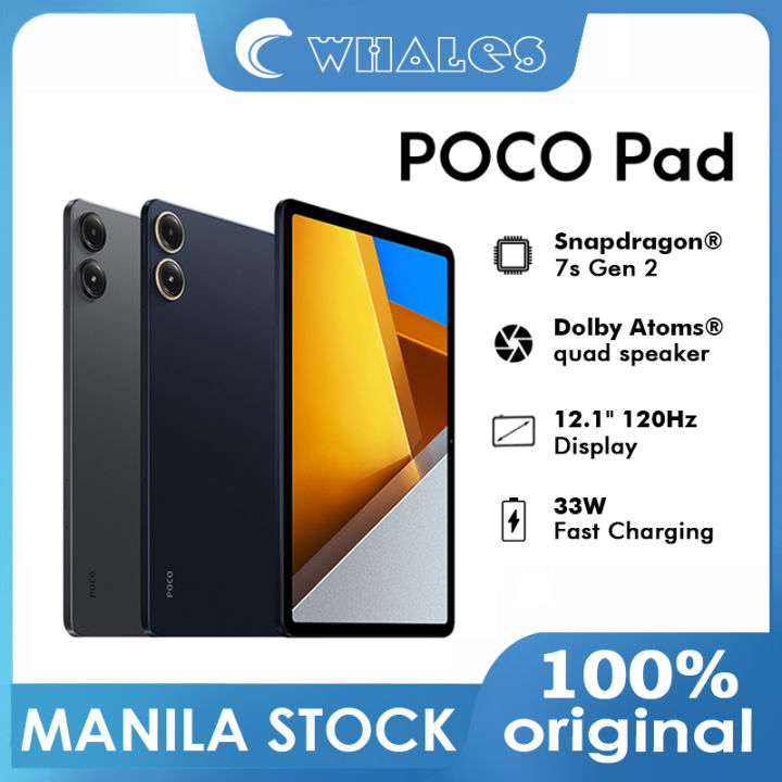 POCO Pad (Xiaomi HyperOS搭載) POCO Pad by Xiaomi Snapdragon 7s Gen2 2.4GHz+1.9GHz(Octa