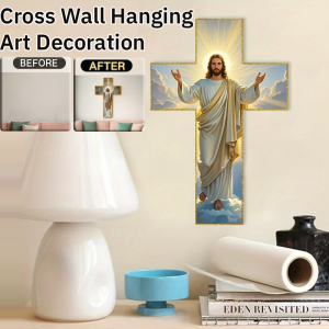 🔥Good News Is Coming🔥Acrylic Wall Hangings Cross Wall Hanging Art Decoration Wall Decoration Good Luck Pendant