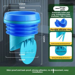Toilet Wax Bowl Ring Sealing Ring Set Toilet Deodorant Flange Sewer Seal Plug Anti-Odor Thickened Extended Raised Toilet Flange Seal Toilet Flange Ring Universal Toilet Sewer Seal Ring Toilet Deodorant Bathroom Toilet Sealing Anti-odor Core Toilet Seat
