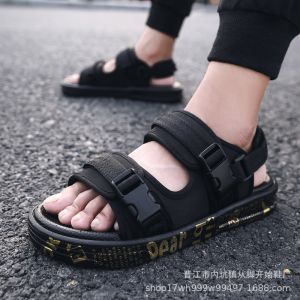 Free Shipping New Summer Korean-Style Casual And Trendy MenS Beach Sandals Exclusively For Sale