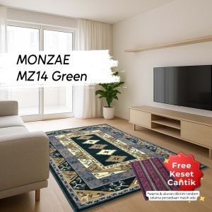 MIRZAE Karpet Lantai 210x300 MZ14 Green