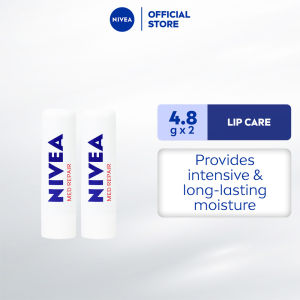 PACK OF 2 NIVEA Lip Care Med Repair Lip Balm with SPF15 4.8g