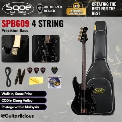 SQOE SPB609 4 String Precision Bass - ( SPB609 / SPB 609 / SPB-609 )