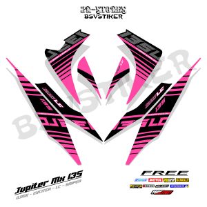 sticker jupiter mx old 135 grafis 34 striping stiker mx lama exciter lc 4v ojmx 135 Motorcycle