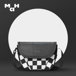 MAH Papan Catur Tas Selempang Wanita Kasual Sling Tas Sadel