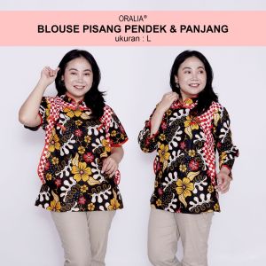 Blouse Batik Big Size Wanita: Model Terbaru & Pakaian Kantor Kekinian