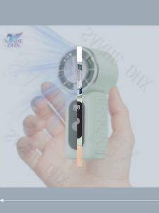 Ice Cooling Smallest Fan 4000mAh PortableHandheld Turbo Fan 3.5-inch 16900 RPM High-Speed Personal Strong Wind