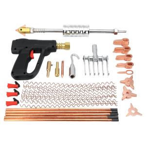 86 Pcs รถ Body เดนท์บุ๋มเครื่องมือดึงรอยบุ๋มดึงค้อนจุดเชื่อมรอยเครื่องมือดึงชุดซ่อมอุปกรณ์