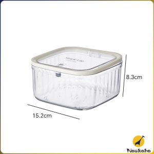 N.K. 【Ready in Stock】 Hair Accessories Storage Box Transparent Desktop Jewelry Storage Box Desktop Storage Mini Trash Can