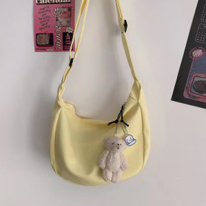 Strawberry.thai กระเป๋าสะพายข้าง สไตล์เกาหลี ผ้าไนล่อน