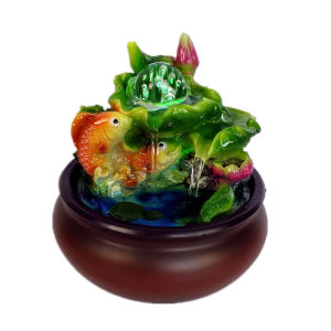 Thác nước phong thuỷ cá chép vàng