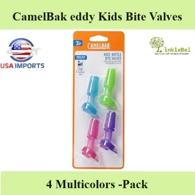 CamelBak eddy Kids Bite Valves 4 Multicolors -Pack