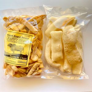 Kerupuk Rambak Kulit Sapi Mentah Stik Super langsung goreng tanpa jemur - Stik 500gr