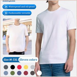 เสื้อยืดแขนสั้น สีเขียวและมีสุขภาพดี เพิ่มสายสะพายไหล่ ทนต่อสิ่งสกปรก ต่อต้าน pilling ความจุขนาดใหญ่