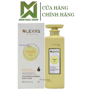 Sữa tắm dưỡng trắng da cao cấp OLEXRS Body Wash 800ML Vàng Vitamin B3