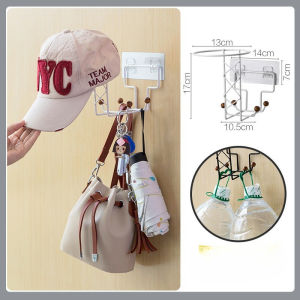 【SunnySpace】พร้อมส่ง ชั้นวางหมวกกันน็อคติดผนัง ที่เก็บหมวก แบบหมุนได้