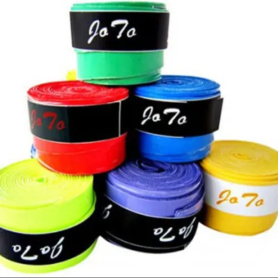 JOTO Multicolor Non-Slip Tennis Racket Grips - Sweat Absorbent Grip Tape for Badminton/Handball Comfort Fit