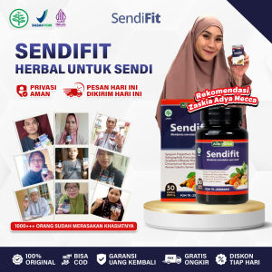 Obat Herbal Sakit Lutut / Nyeri Tulang Lutut / Pengapuran Tulang Dan Sendi / Osteoporosis / Tulang Linu - Sendifit Original
