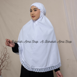 Hijab Bergo Umroh dan Haji Bahan Katun Premium