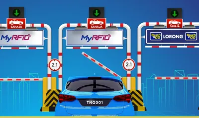 Touch ‘n Go Self-fitment (DIY) TNG UHF RFID TAG Wet Inlay PLAZA TOLL SMART TAG MAXTAG Accessories