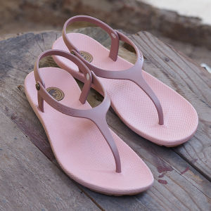 Sendal Wanita Simpel Tapi Mewah CAMOU MILEA JUNIPER Sandal Jepit Cewe Terbaru Trendy Model Tali Belakang Kekinian