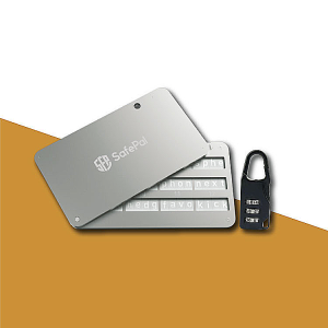 SafePal Cypher Seed Board / Hardware Wallet / Cryptocurrency / Stainless Steel / BIP39 / BNIB