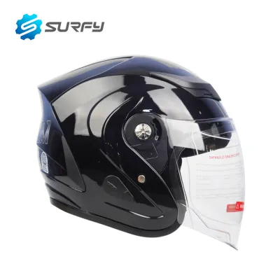 MTM Helmet Motoman Half Face Helmet With Anti-Theft Lock System S-101 With ICC Sticker Large-XL Size 58-62cm
