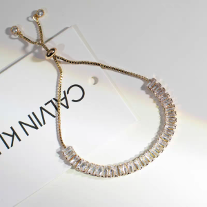 Gelang Tangan Titanium Wanita Permata Lirik Terbaru Gelang Tangan Titanium Anti Karat Tidak Luntur