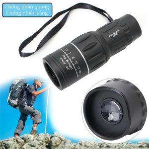 Ống Nhòm 1 Mắt 16x52 HD | Zoom Xa 16X | BAK4 FMC | Chống Nước Mini | Cầm Tay Du Lịch Ngoài Trời