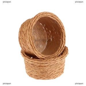 [COD] yixiayun 1Pc 1:12 Dollhouse Miniature Storage Basket Vegetable Food Frame Laundry Basket Home Model Decor Toy Doll House Accessories