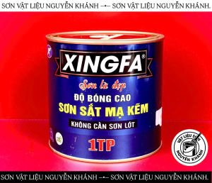 Sơn Sắt Mạ Kẽm Xingfa XF-028 Màu Nhũ Vàng – Sơn Là Đẹp Độ Bóng Cao 1TP