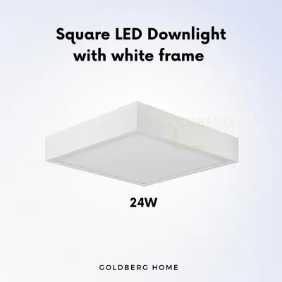 Premium Luz LED 12W 18W 24W Ceiling light | Surface Mounted Downlight | Goldberg Home