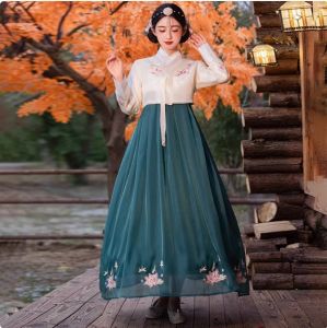 daidai (Ready Stock) Women Korean Hanbok Dress Elegant Korea Costume Photography