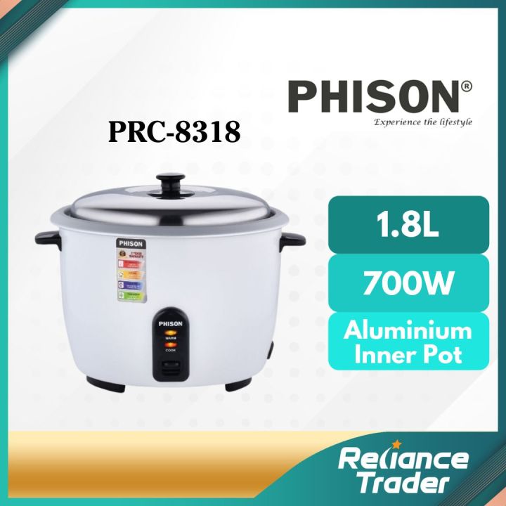 Phison%20Conventional%20Rice%20Cooker%20(1.0L)%20PRC-8310%20/%20(1.8L)%20PRC-8318%20/%20(2.8L)%20PRC-8328%20/%20Faraday%20(0.8L)%20FRC-08B%20/%20(1.0L)%20FRC-10B%20/%20Morgan%20(1.0L)%20MRC-TD610NS%20-%20Image%202